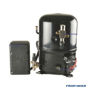 Motocompresor XING FA de 2 HP R404A MONOFASICO BAJA TEMPERATURA