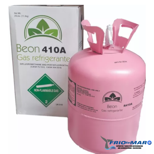 Tub R410 Gas Refrigerante R410 por 11,300 kilos. – Frio del Mar